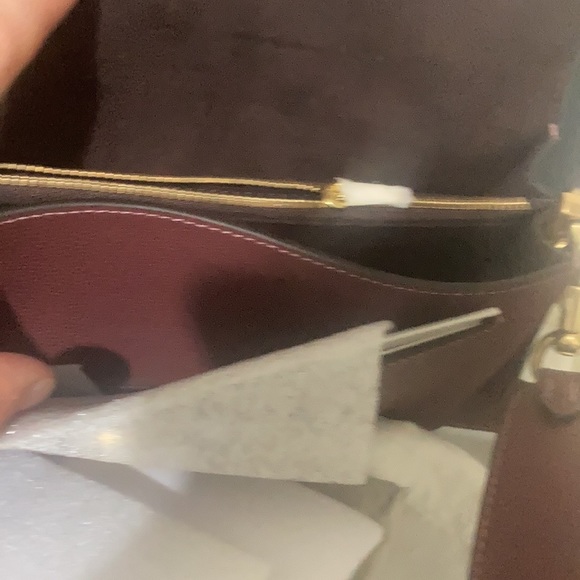 Coach Tabby leather shoulder bag  26  Wine - Picture 10 of 16